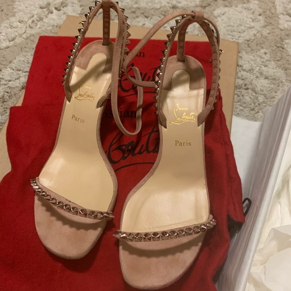 Christian louboutin preowned sandals shoes 34.5 - Picture 4 of 8